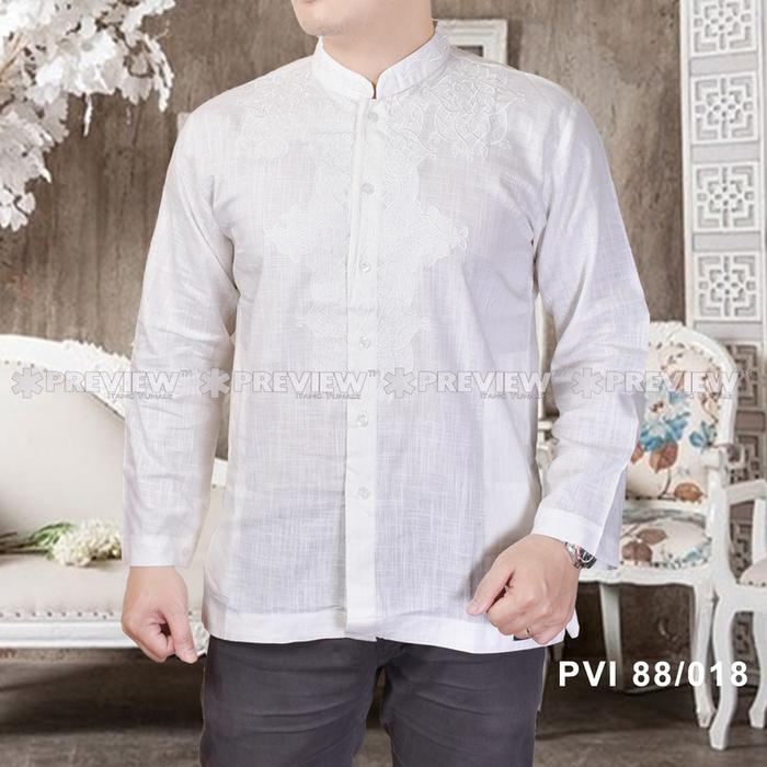 Gambar BAJU KOKO PREVIEW ITANG YUNASZ PVI.88/018 dari Preview Muslimwear Kota Administrasi Jakarta Barat 2 Tokopedia