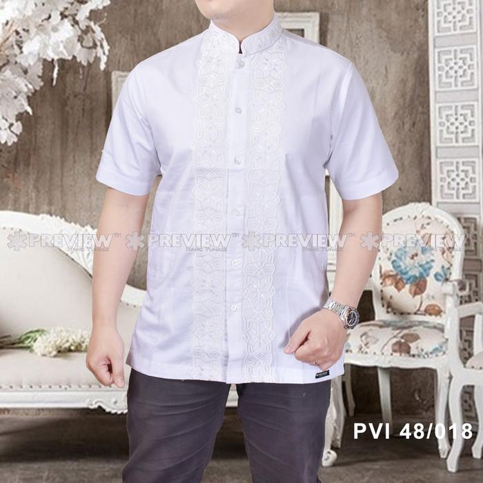 Gambar BAJU KOKO PREVIEW ITANG YUNASZ PVI94 dari Preview Muslimwear Kota Administrasi Jakarta Barat Tokopedia