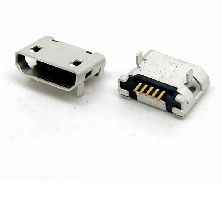 Soket konektor micro USB kosong tipe socket female connector