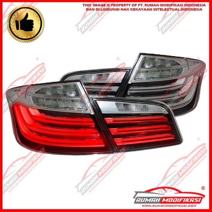 Gambar STOP LAMP - BMW F10 2010-2017 - LED - BLACK - M-PERFORMANCE STYLE dari Rumah-Modifikasi Kota Tangerang Tokopedia