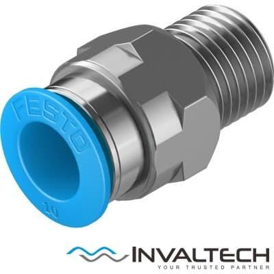 Gambar FESTO PUSH-IN FITTING QS-3/8-8 ( 153006 ) dari INVALTECH Kota Administrasi Jakarta Barat Tokopedia