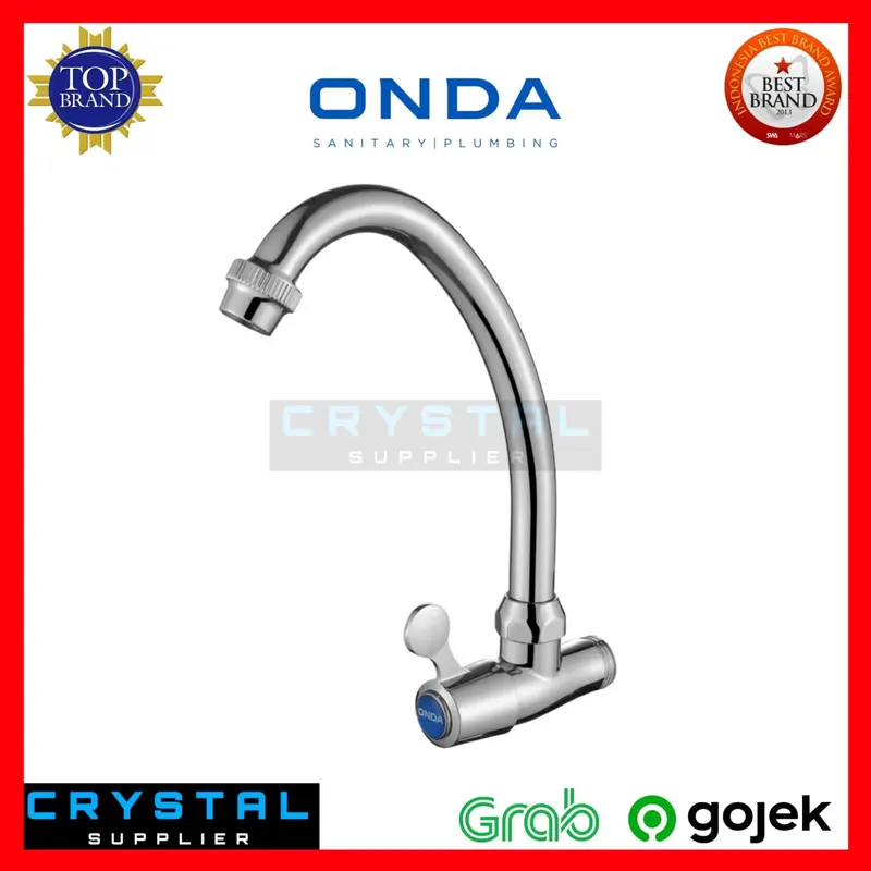 KRAN ANGSA ONDA V 637 T 1/2" inch / Keran Cuci Piring Dapur V637T 2