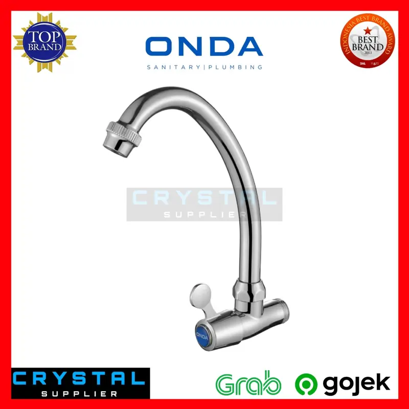 KRAN ANGSA ONDA V 637 T 1/2" inch / Keran Cuci Piring Dapur V637T 0