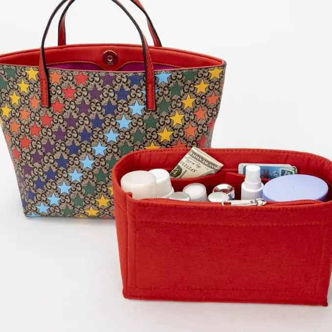 Bag Organizer for Mini Tote Bag Top Zipper 20x9x12cm / GGTB_TZ Mini