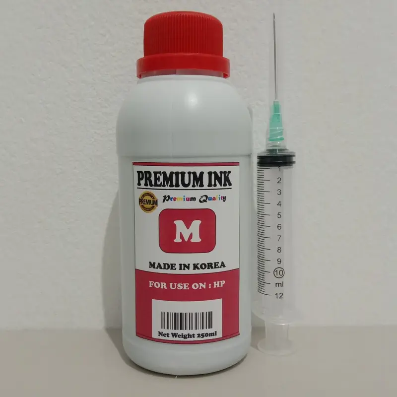 Tinta isi ulang / Refill Printer Hp 250ml Premium ink - Made in Korea 3