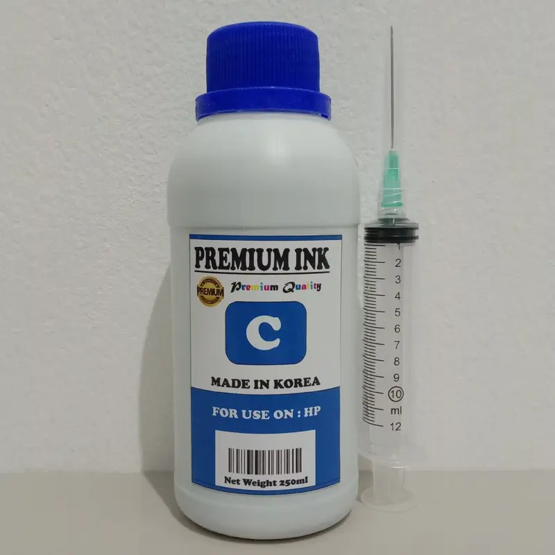 Tinta isi ulang / Refill Printer Hp 250ml Premium ink - Made in Korea 2