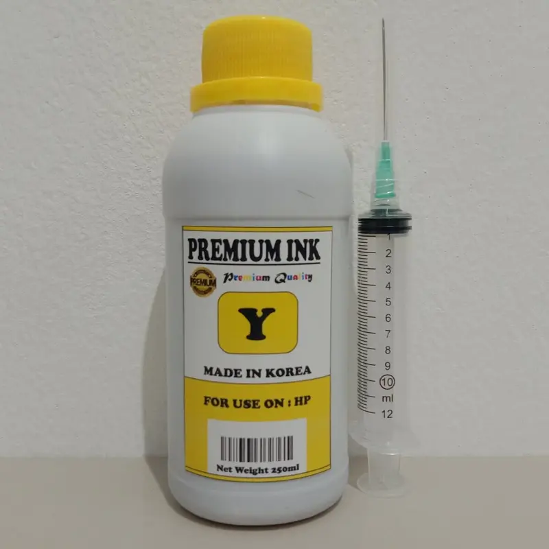 Tinta isi ulang / Refill Printer Hp 250ml Premium ink - Made in Korea 4