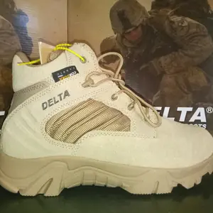 Sepatu Outdoor 516 Tactical Pendek 6 Inch Coklat Gurun Original Import