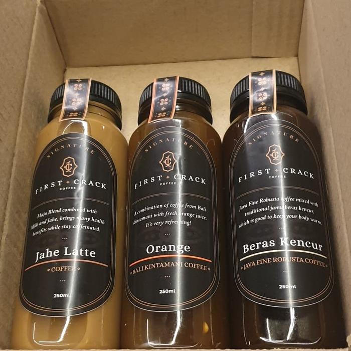 Gambar Paket 250mL isi 3 dari First Crack Coffee Kota Administrasi Jakarta Utara Tokopedia
