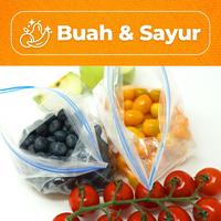 Gambar Bagus Zipperbag 18 CM X 23 CM 20's - Kantong Plastik Penyimpanan Serbaguna dari Bagusmartofs Kota Administrasi Jakarta Barat 5 Tokopedia