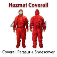 Gambar Hazmat Coverall With Cover Shoes dari 4lifeonlinestore Kota Bogor 2 Tokopedia
