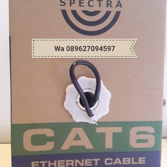 kabel lan FTP cat 6 spektra meteran 0