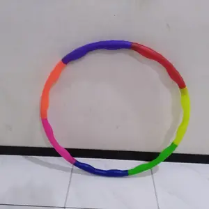 Permainan Holahop / Hula hoop Plastik Warna Warni diameter 60cm