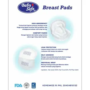 TERMURAH!! baby safe Breast Pads Bantalan Penyerap Rembesan ASI [ORI]