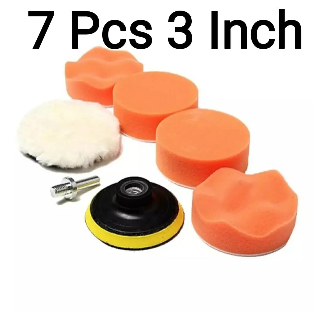Set Alat Poles Body Motor Mobil 7 Pcs 3 Inch 80mm