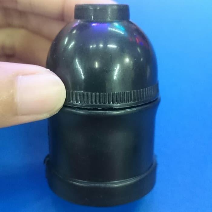 Gambar Fitting gantung hitam fitting lampu dari BestBright Store Kota Administrasi Jakarta Pusat Tokopedia