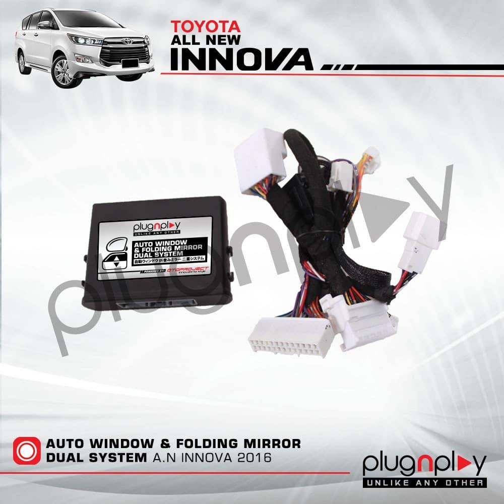 Otoproject - Auto Window Up With Folding Mirror A.N Innova 2016 (7Auto) | Modul Kaca Otomatis & Spion Lipat Innova 2016
