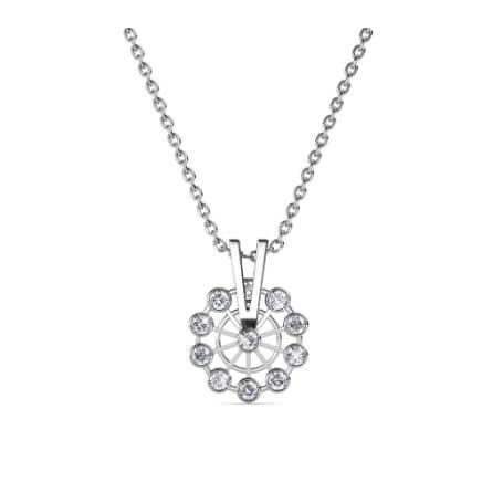 Gambar Ferris Wheel Pendant - Kalung Crystal by Her Jewelllery dari Her Jewellery Kota Administrasi Jakarta Pusat Tokopedia