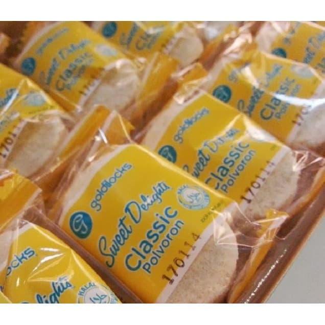 Goldilocks Classic Polvoron 300g isi 12 Original SM Filipina Kue Khas 2