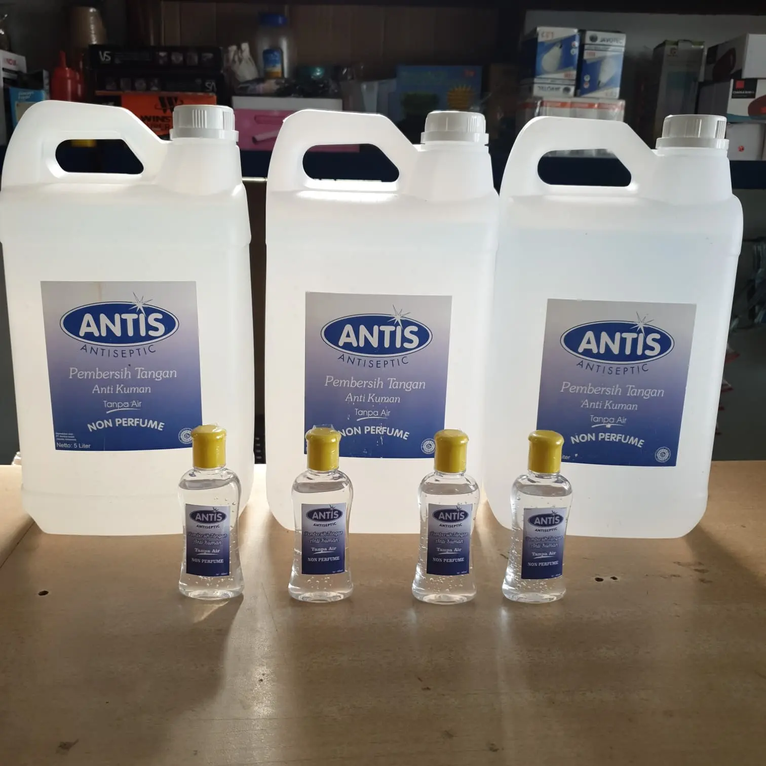 ANTIS HAND SANITIZER GEL 60 ML KEMASAN REPACK/ SHARE IN BOTTLE
