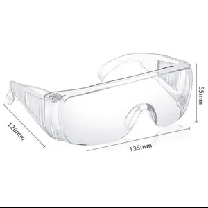 Kacamata Safety Glass SGM 01 ( Kacamata Medis bening / Anti Virus