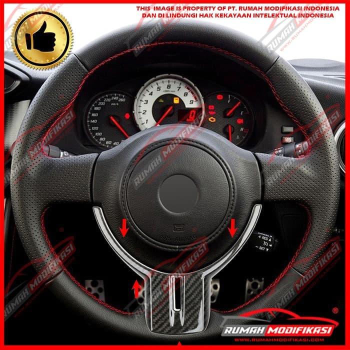 STEERING WHEEL COVER - TOYOTA 86 2012-2016 - CARBON