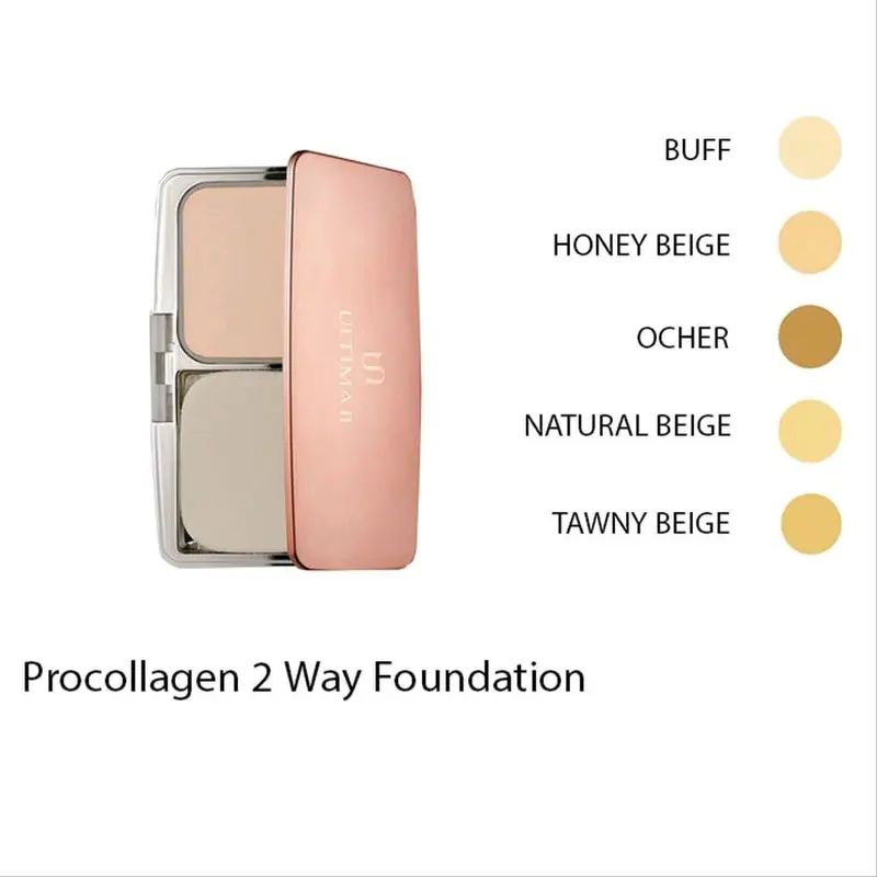 Ultima II Procollagen 2 way foundation Refill 1