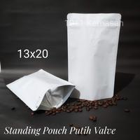 Gambar standing pouch Alumunium foil 150gr kopi +valve dari fifi kemasan Kota Administrasi Jakarta Timur 1 Tokopedia