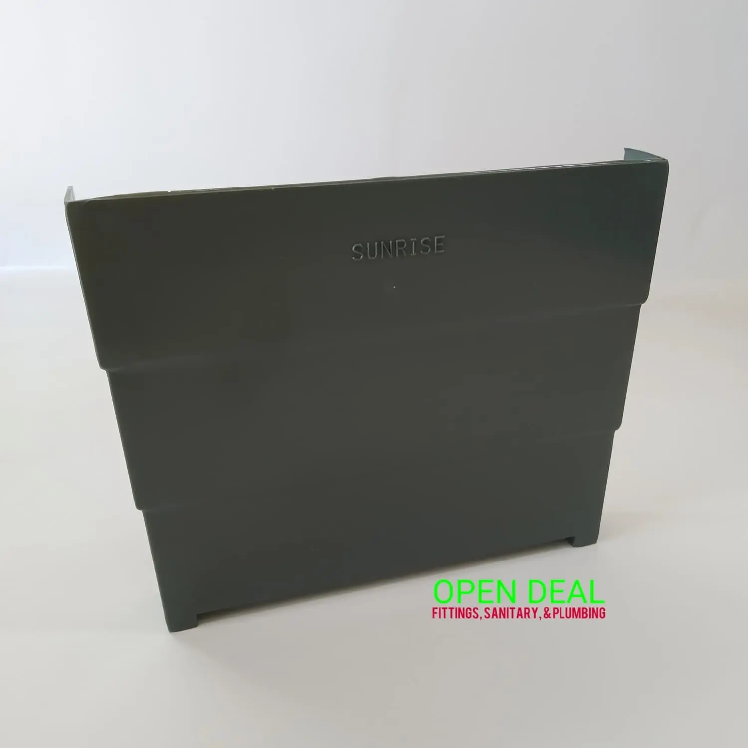 Tutup Talang Abu-Abu SUNRISE/Tutup Kotak Pvc 4" in/Tutup 4 Sunris
