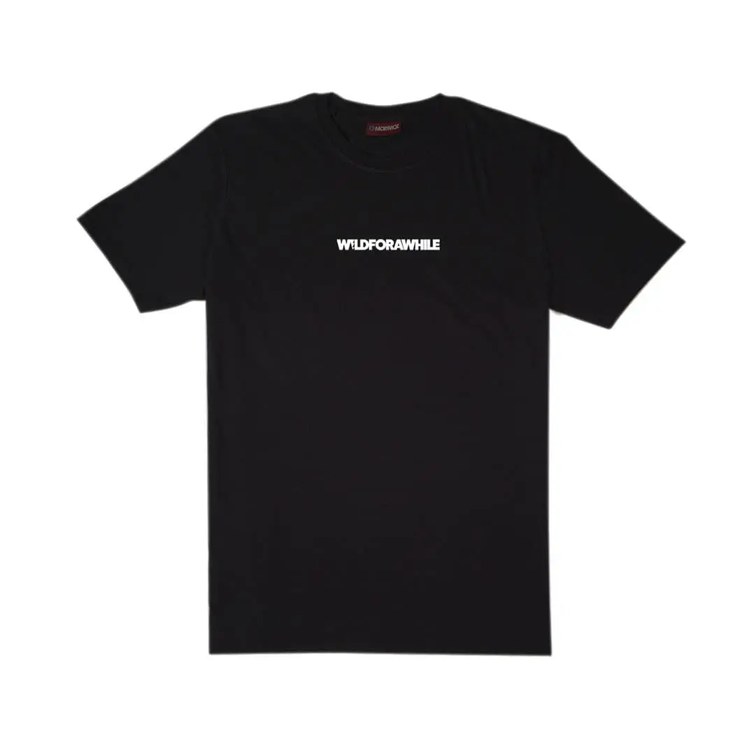 MORWICK - Kaos Short Sleeve Lengan Pendek Pria - Wilder - Hitam