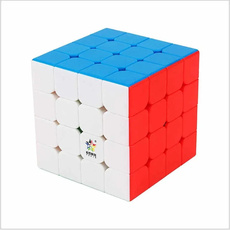 Magic Cube Yuxin Little Magic 4x4 M Magnetic Puzzle Kubus Stickerless Magnetik 4x4x4 Original