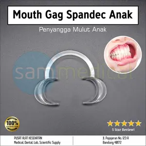 Mouth Gag Spandec / Penyangga Mulut - Anak