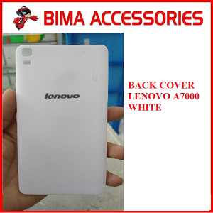 Gambar BACK COVER/TUTUP BELAKANG BATTERY HANDPHONE LENOVO A7000 WHITE G dari Bima Accessories Bali Kota Denpasar Tokopedia