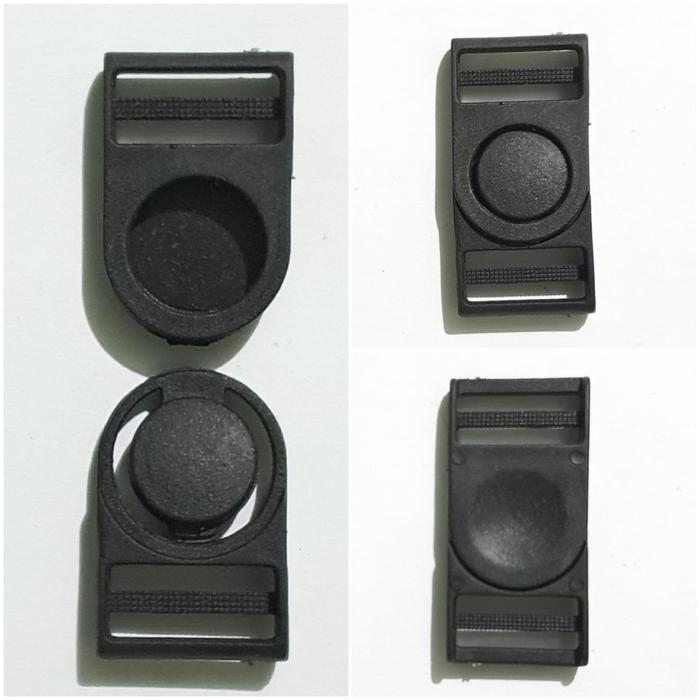 Gambar Gesper Plastik Kunci Stopper Selot Putar bulat Tas 2cm buckles grosir dari N.id Off Store Kota Administrasi Jakarta Barat Tokopedia