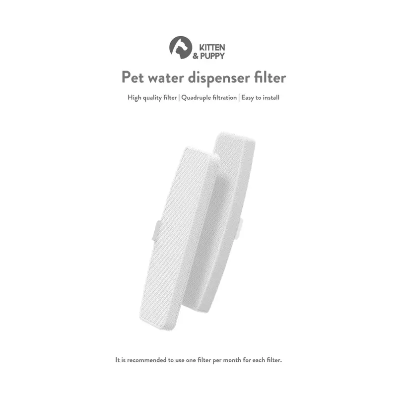 Replacement Filter for XIAOMI KITTEN PUPPY Pet Dispenser MG-WF001A 0