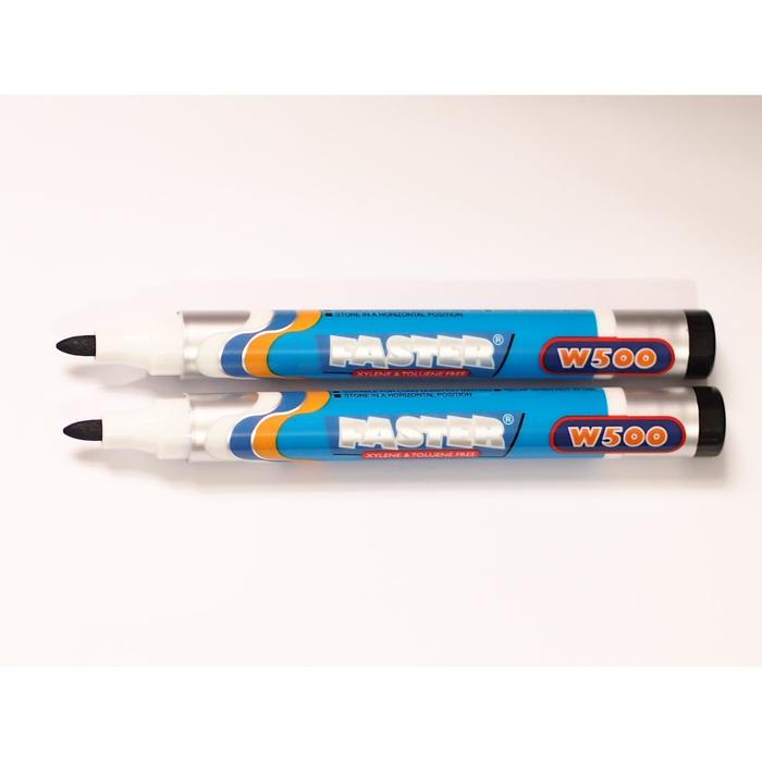 Gambar Faster w500 Whiteboard Marker isi 12 pcs - 6 pcs black and 6 pcs blue dari Faster Indonesia_NEW Kota Tangerang Selatan Tokopedia