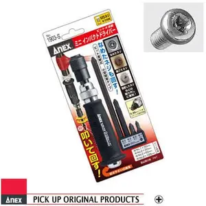 ANEX Mini Impact Driver Bit Set 1903 S / Obeng Ketok Anex / Anex 1903