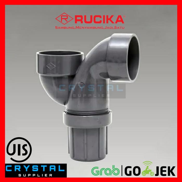 Gambar P TRAP RUCIKA 2" inch D PVC / P-TRAP 2 dari Crystal Supplier Kota Semarang Tokopedia