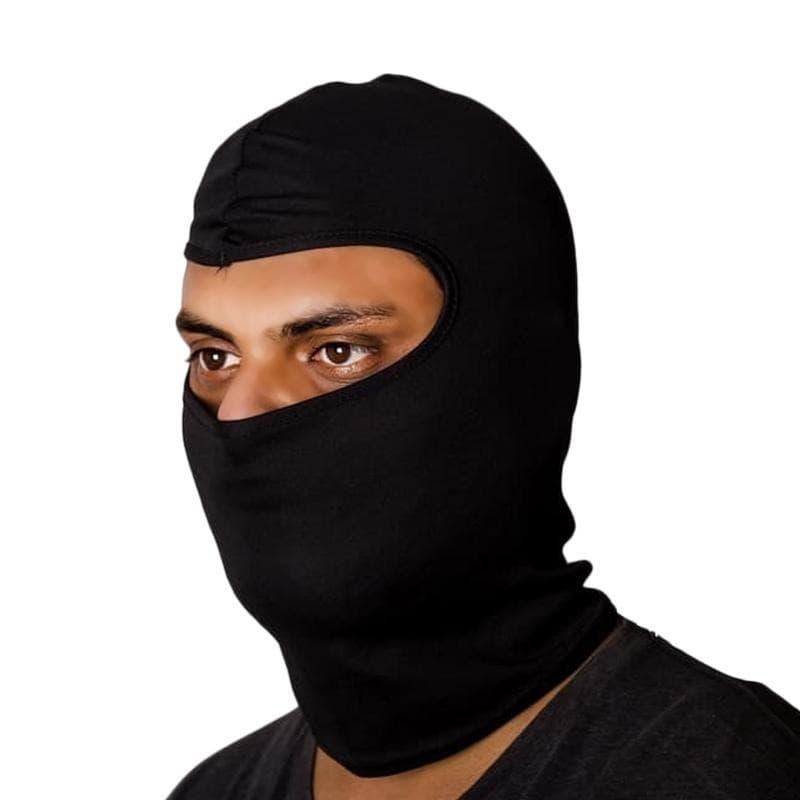 balaclava hitam polos / masker polos hitam / masker motor