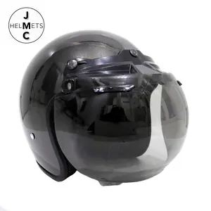 Helm Bogo Retro Polos Abu-Abu SNI