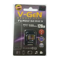 Gambar MicroSD V-GeN Turbo 128GB Class10 100MB/S + Adapter (Memory HP VGEN) dari Duta Mandiri Infokom Kota Administrasi Jakarta Pusat 2 Tokopedia