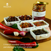Gambar Sambal Cumi Asin RIca Autentik Khas Manado (250gr) - Medina Catering dari Medina Express Kota Administrasi Jakarta Selatan 3 Tokopedia