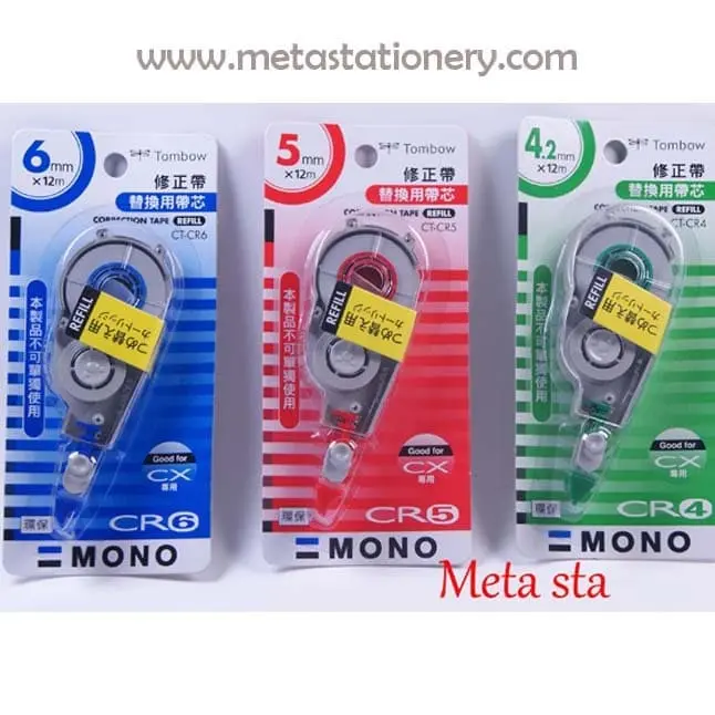 Refill Correction Tape / Tipex Tombow Mono CT-CX 1
