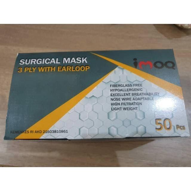 MASKER MULUT IMOQ 3 PLY