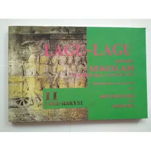 Buku Lagu Musik Rakyat Tebal