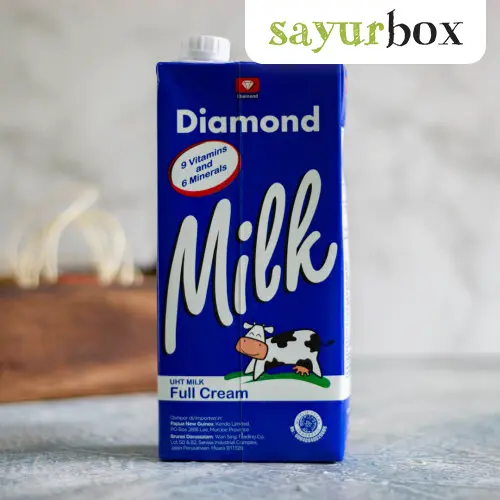 Diamond Susu UHT Full Cream 1 liter Sayurbox
