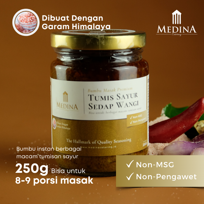 Gambar Bumbu Instan Tumis Sayur Sedap Wangi Premium (250gr) - Medina Catering dari Medina Express Kota Administrasi Jakarta Selatan Tokopedia