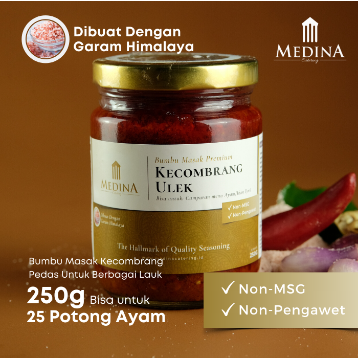 Gambar Bumbu Instan Kecombrang Ulek Premium (250gr) - Medina Catering dari Medina Express Kota Administrasi Jakarta Selatan Tokopedia