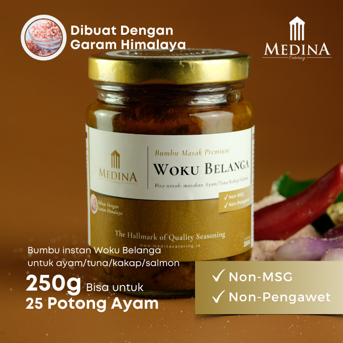 Gambar Bumbu Instan Woku Belanga Premium (250gr) - Medina Catering dari Medina Express Kota Administrasi Jakarta Selatan Tokopedia