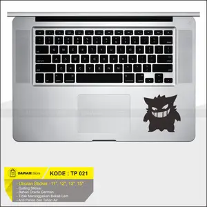 Sticker Trackpad Macbook Laptop Monster